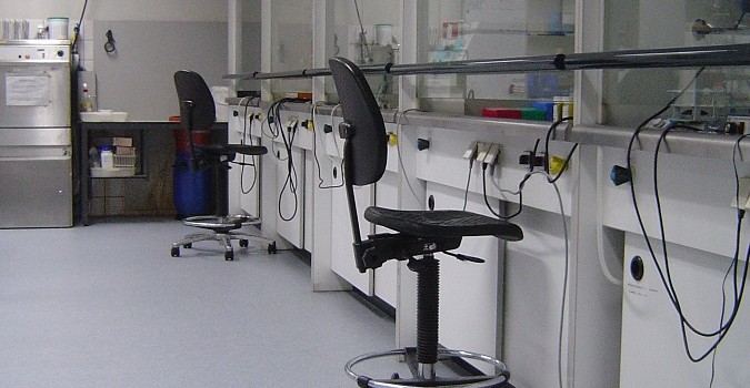 Projectstoffering voor laboratoria